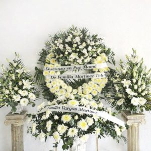 Set de flores funebres