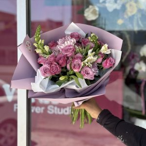 Rosas lilas